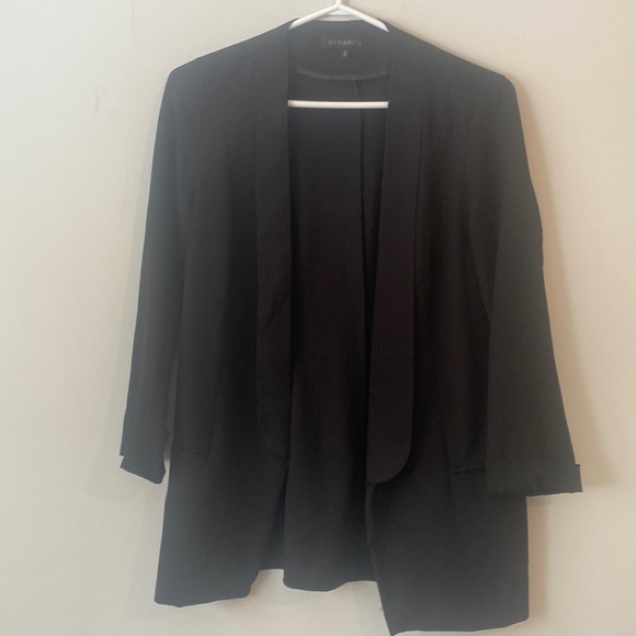 GUC Dynamite Lightweight Black Blazer - Picture 1 of 4